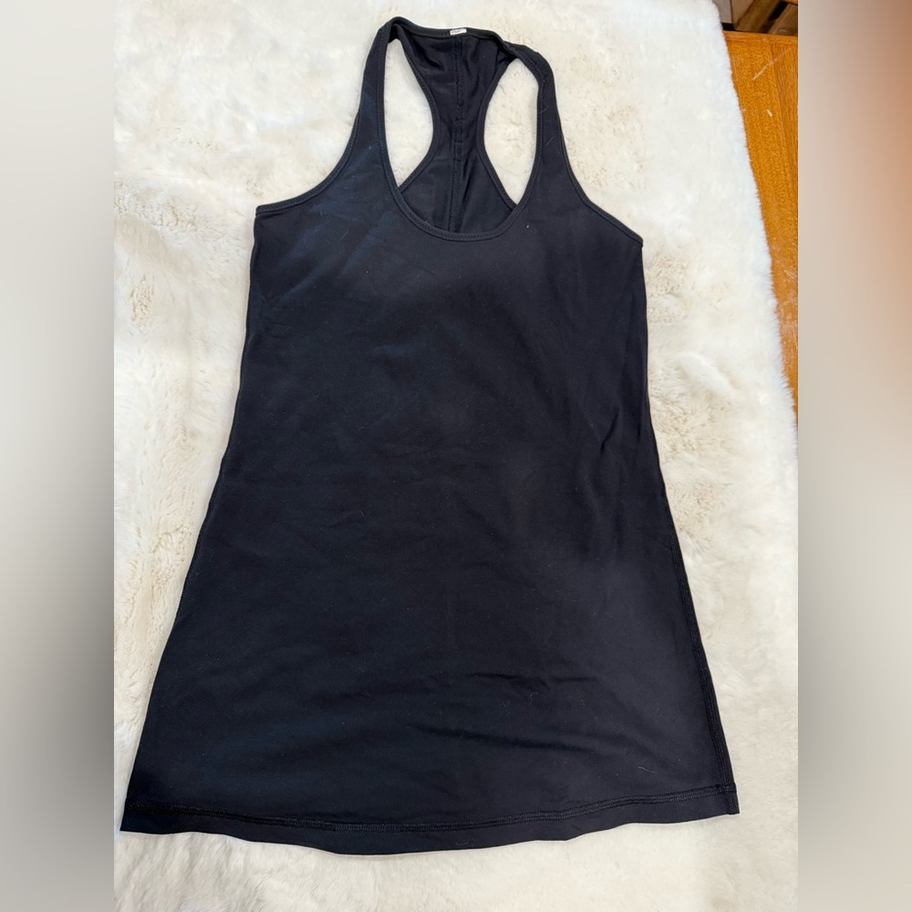 Black Racerback Tank Top